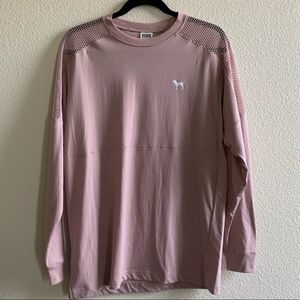 Dusty Rose Oversized Pink Victoria Secret top